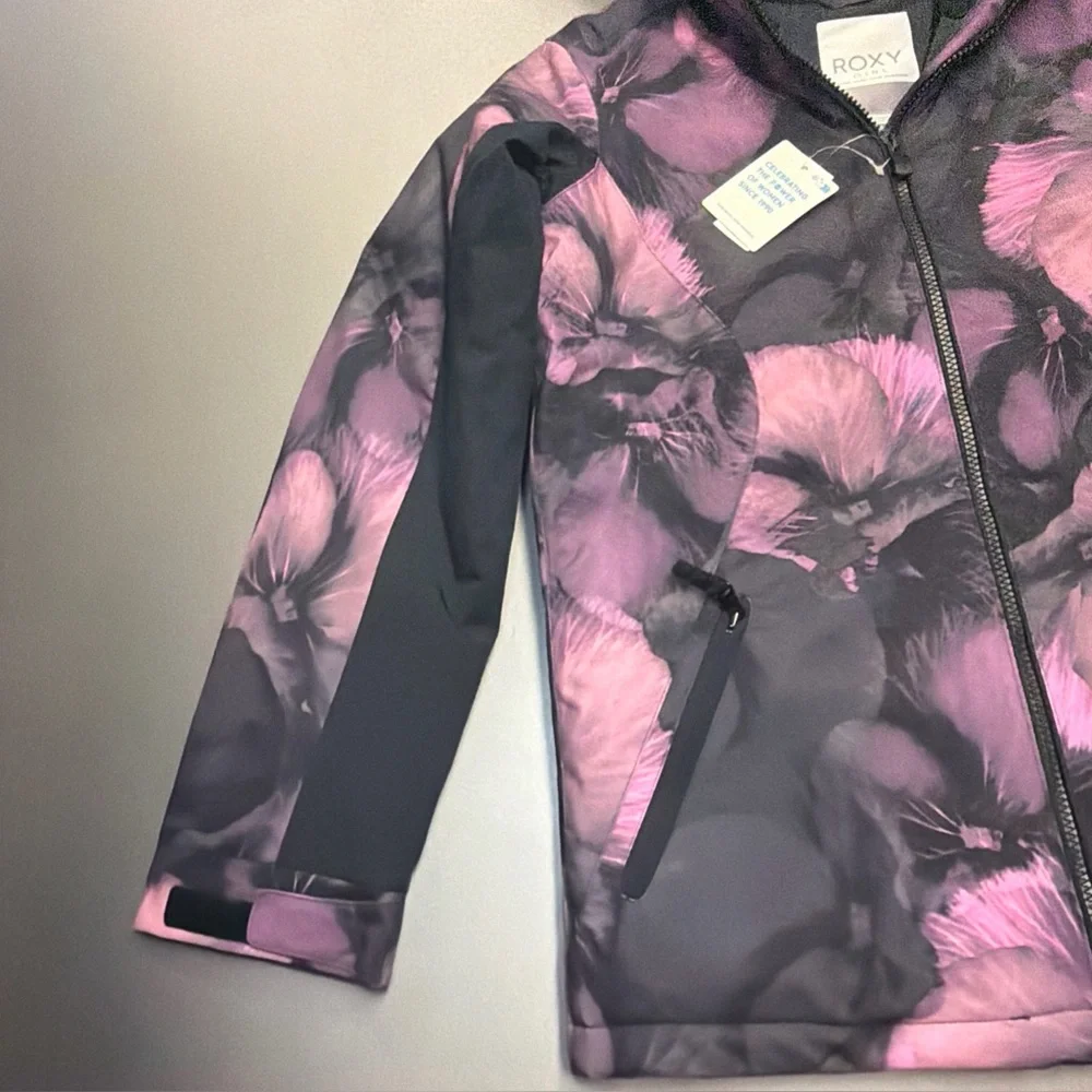 NWT RoxyGirls Silverwinter Jacket Girls Size XXL 16 Ski Snowboard Coat Insulated